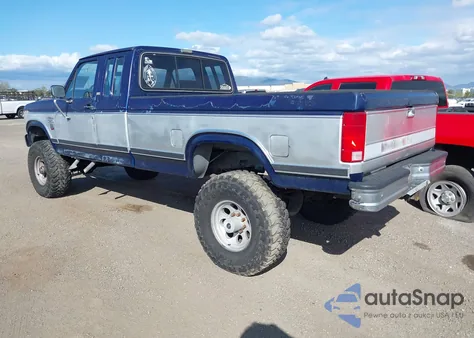 1986 Ford F250 из США, поврежденный, VIN 1FTHX2613GKB69048